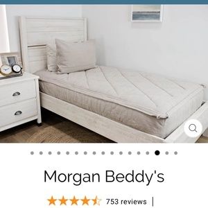 Beddy’s Morgan Beddy twin XL minky tan